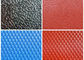 0.35mm ضخامت آلیاژ3003 پوشش رنگ قرمز صفحه آلومینیوم برجسته مورد استفاده در دکوراسیون داخلی سقف