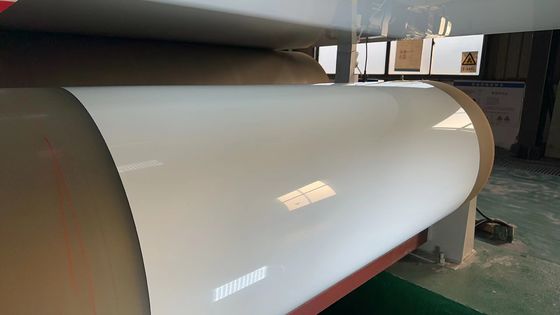 2000mm Ultra-Wide Alloy 5052 H46 High Glossy White Color Coated Aluminum Coil Used For Van & Truck Box Making
