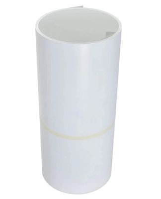 AA3105 14&quot;in X 50'feet سفید / سفید رنگ فلشینگ رول پیش رنگ آلومینیوم ترم کویل مورد استفاده برای آلومینیوم خروجی ساخت