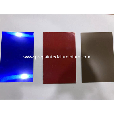 رنگ آمیزی PVDF آلومینیوم از پیش رنگ شده استاندارد ASTM برای دیوار و سقف انبار