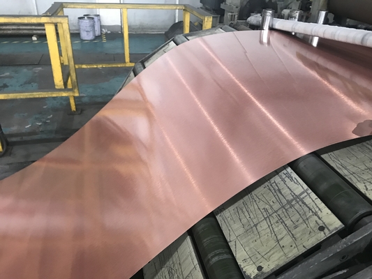 سیم پیچ آلومینیومی با پوشش رنگی PE / PVDF سری 3003 برای سیستم سقف منگنز Al Mg