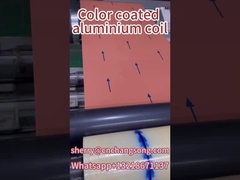 AA3003 H24 0.5MM ضخامت 1000MM عرض رنگ پوشانده از آلومینیوم کویل برای دکوراسیون ساختمان