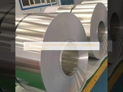 فویل آلومینیوم 1060 (0.5 میلی‌متر/1100 میلی‌متر) برای جمع‌کننده‌های جریان باتری انرژی نو