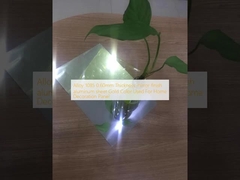 آلیاژ 1085 0.60 میلی متر ضخامت آینه پایان ورق آلومینیوم طلا رنگ مورد استفاده برای خانه دکوراسیون پانل