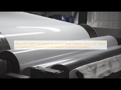 آلیاژ 3105 PVDF ورق آلومینیومی لاک آلومینیوم 0.96 میلی متر ضخامت X 48 '' '' '' ''