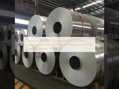 آلیاژ آلومینیوم 8011 فویل آلومینیوم (0.02 میلی متر، عرض قابل تنظیم، فیلم محافظ شفاف) برای ورق های آب بندی لوازم آرایشی