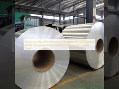 آلیاژ آلومینیوم 8011 فویل آلومینیوم (0.02 میلی متر، عرض قابل تنظیم، فیلم محافظ شفاف) برای ورق آب بندی لوازم آرایشی