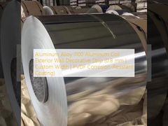 نوار تزئینی دیوار خارجی سیم پیچ آلومینیومی آلیاژ آلومینیوم 1100 (0.8 میلی متر | عرض سفارشی | پوشش مقاوم در برابر خوردگی PVDF)