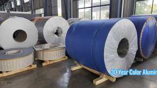 ورق سقف آلومینیوم 3003 30 سال رنگ