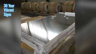 صفحه آلومینیومی 30 ساله RAL رنگ