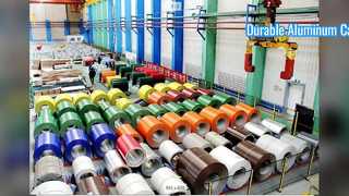 کویل سایبان آلومینیومی بادوام با پوشش RAL 0.6mm