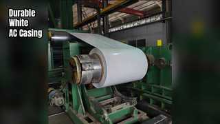 کویل آلومینیومی برای واحدهای AC پوشش سفید بادوام