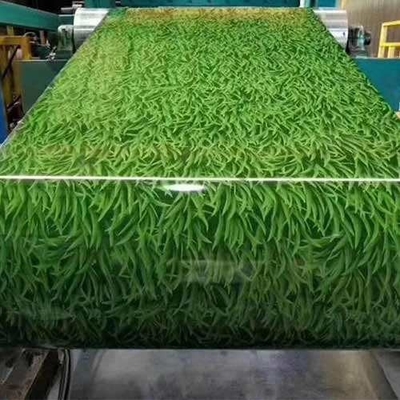 الگوی طراحی شده پوشش رنگی مواد کویل آلیاژ آلومینیوم برای حصار دیوار