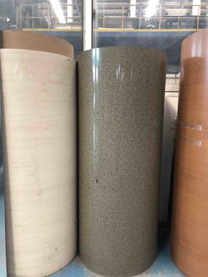 AA3105 H24 Temper 14" - 355mm عرض 0.020" - 0.50mm ضخامت پوشش رنگی سیم پیچ آلومینیومی مورد استفاده برای ساخت ریزشکن