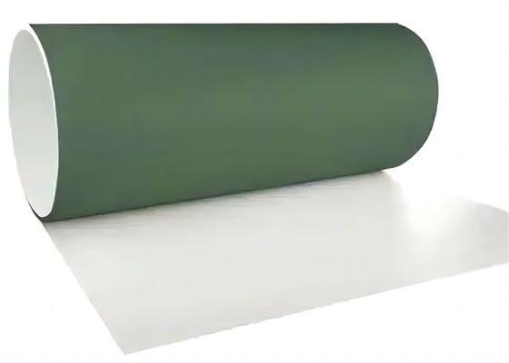AA3105 H24 24 اینچ 610 میلی متر عرض 0.019 اینچ ضخامت 0.48 میلی متر PVDF از پیش رنگ آمیزی کویل تریم آلومینیومی پوشش رنگی کویل تریم آلومینیومی
