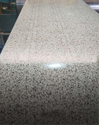 آلیاژ 3003 H16 الگوی مرمری سیم پیچ آلومینیوم پیش رنگ با ضخامت 0.20-3.00mm