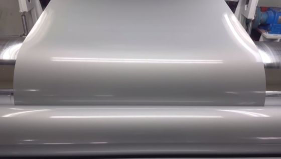 نقره PVDF رنگ رنگ پوشانده شده از آلومینیوم کویل مبتنی بر AA 5052 آلیاژ برای سیستم های دیواری