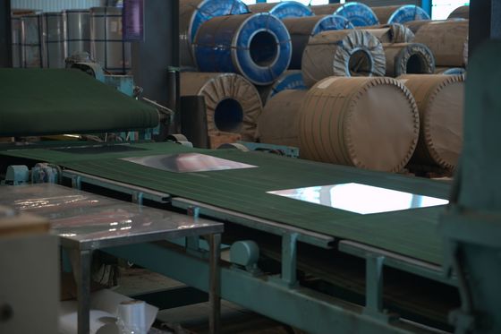 PE / PVDF / SMP رنگ رنگ پوشانده ای از آلومینیوم برای ورق تزئینات ساختمان