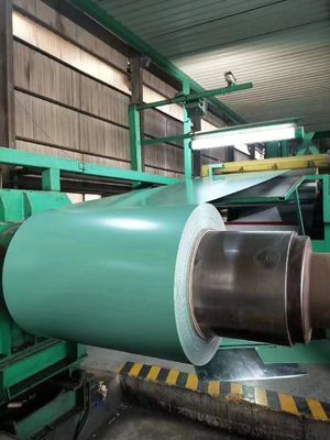 PE / PVDF / SMP رنگ پوشانده شده آلومینیوم کویل برای درب شاتر رول 0.95mm ضخامت