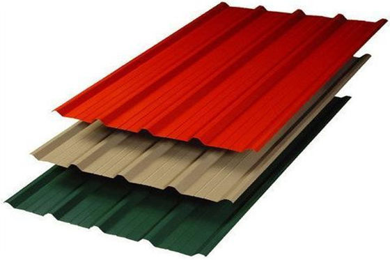 0.5-1.0mm رنگی پوشانده / پیش رنگ آلومینیوم کویل برای ورق های سقف لوله کشی