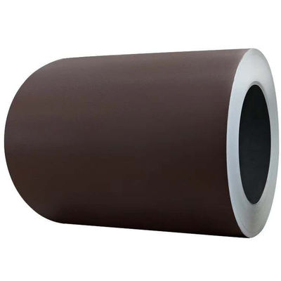 26gauge Alloy3003 آلومینیوم پیچ و خم شده رنگ آمیزی آلومینیوم طومار آلومینیوم پیش رنگ شده برای تزئینات ساختمان