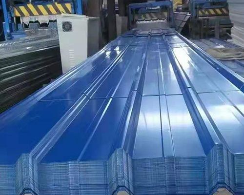 آلیاژ ۳۰۰۳ فرآیند رنگ پوشانده از قبل رنگ آلیومینیوم برای ساختمان کارخانه
