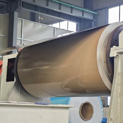 آلیاژ 5052 2.0mm رنگ پوشانده شده / پیش رنگ آلومینیوم کویل برای وان خانه ها و اتاق های داخلی