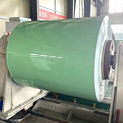 رنگ آلومینیوم پوشش داده شده با رنگ سبز 2.0mm برای پانل قطعات قطار