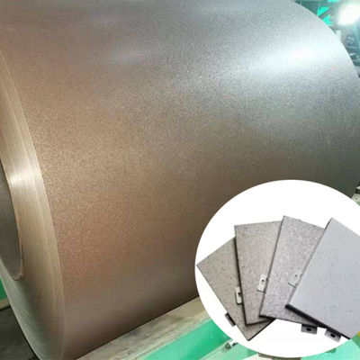 آلیاژ 3105 H24 0.75mm ضخامت رنگ های مختلف رنگ آلومینیوم پیش رنگ