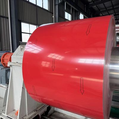 آلیاژ 1060 1.0mm رنگ پوشانده ای از آلومینیوم برای صفحه نمایش تبلیغاتی