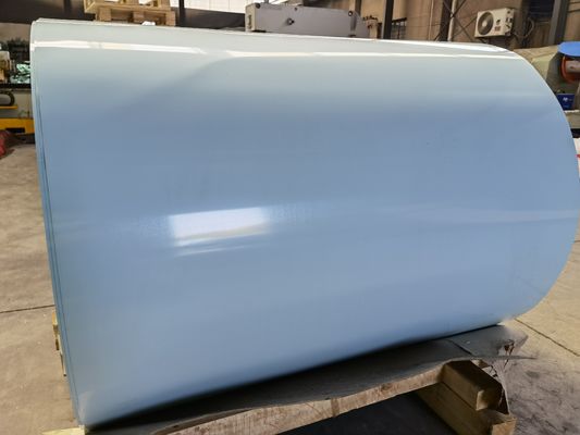 0.8mm * 1250mm 3003 سری H24 ورق آلومینیوم با رنگ پوشش بر اساس الزامات مشتری و RoHS سازگار