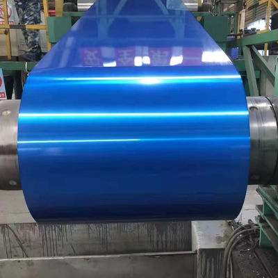 0.8*1100mm/1060 رنگ پوشانده آلومینیوم کویل رنگ های مختلف پیش رنگ آلومینیوم کویل