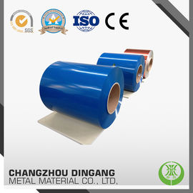 آلیاژ 3003 PE / PVDF سیم پیچ آلومینیوم رنگ شده که برای مواد سقف استفاده می شود