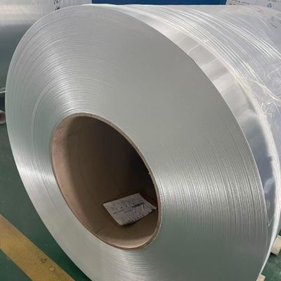 کپسول آلومینیوم لاک شده رنگ شفاف AA3003 H24 0.3mm ضخامت مورد استفاده برای پوسته خازن