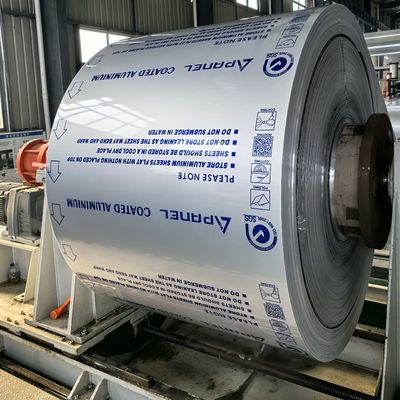 AA3003 H18 0.5mm ضخامت پیش رنگ آلیومینیومی استفاده می شود برای پوشش دیوار