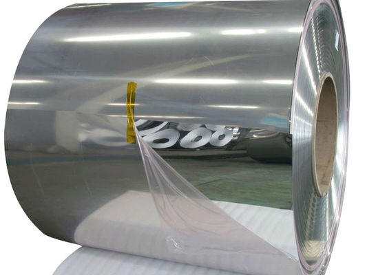 آلیاژ 1085 0.60mm ضخامت آینه نقره ای پایان ورق آلومینیوم بازتاب بیش از 96٪ برای تولید پانل انرژی خورشیدی