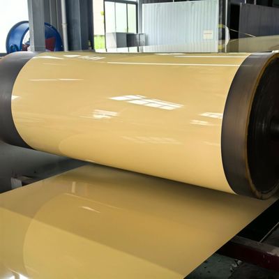 ورق آلومینیوم از پیش رنگ شده ، PVDF Paint 25um حداکثر عرض بالا تا 2490 میلی متر برای خودروهای تولیدی