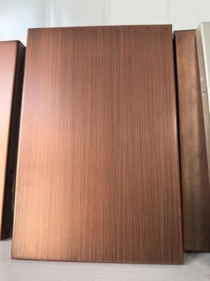 AA1050 درمان سطحی برش شده طلاء آلومینیومی از پیش