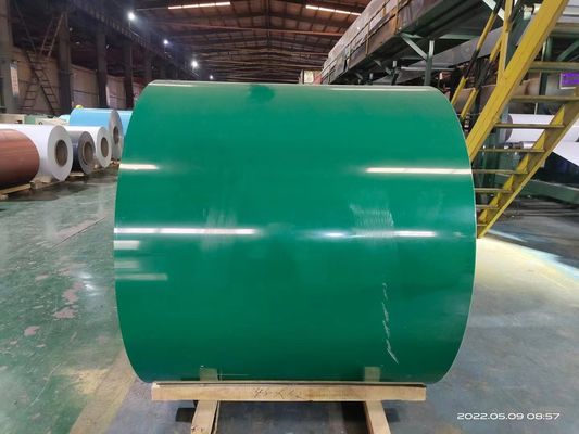 AA3003 H24 1.0MM سیم پیچ آلومینیوم رنگ شده برای سقف ساختمان کارخانه