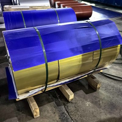 فویل آلومینیومی رنگی برای سیستم سقف (آلیاژ AA1050/1060/1100، ضخامت 0.11 میلی‌متر)