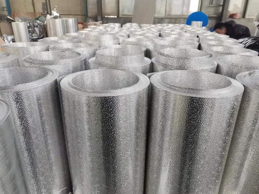 Alloy3105 26 Gauge x 36 '' اینچ رنگ های مختلف Cedar / Stucco ورق آلومینیومی برجسته برای پنل تزئینی داخلی