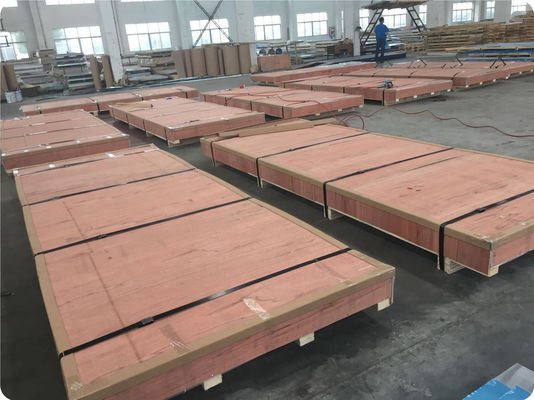 AA3105 H16 0.6MM ورق آلومینیوم پوشش رنگ برای درب شاتر