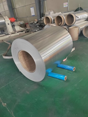 AA5052 H19 0.4MM سیم پیچ آلومینیومی از پیش رنگ شده برای سرپوش قوطی و حلقه کشیدن