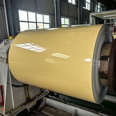 سیم پیچ آلومینیوم رنگ شده 0.5mm ضخامت برای تولید پنل لوازم خانگی