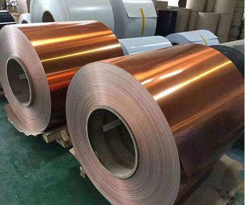 آلیاژ 3003 0.18 میلی متری سیم پیچ آلومینیوم رنگ شده برای قالب بندی قاب تصویر