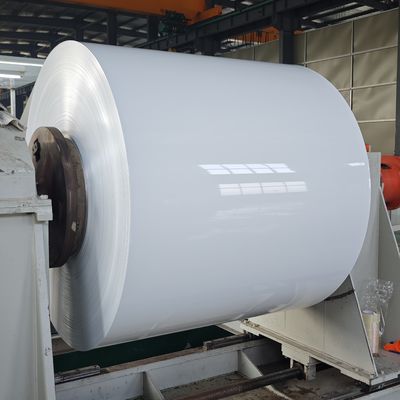 کویل آلومینیومی پیش رنگ شده آلیاژ 3105 با ضخامت 0.23 میلی‌متر برای ویترین شیرینی