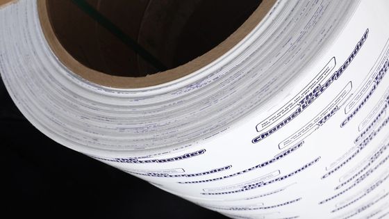 آلیاژ آلومینیوم 3003 H14 سفید هر دو طرف Colord Aluminum Coil Aluminum Coil Aluminum Coil 300 میلی متر عرض 1.00 میلی متر ضخامت برای علامت نامه کانال