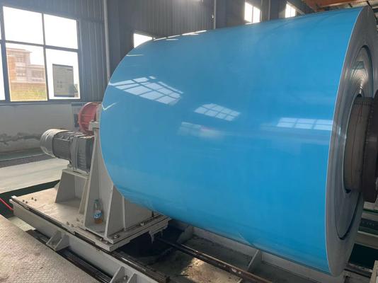 آلیاژ آلومینیوم 3003 2.00 میلی متر ضخامت سیم پیچ آلومینیومی از پیش رنگ شده معماری برای دیوارهای پرده تولید پانل نمای نمای