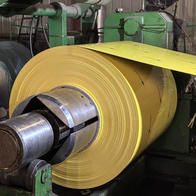 کویل آلومینیوم پیش رنگ شده 0.5mm × 1000mm × کویل برای استفاده در نمای بیرونی ساختمان