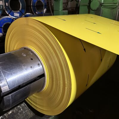 آلیاژ 3003 0.8mm رنگ پوشانده آلومینیوم کویل برای کیوسک موقت